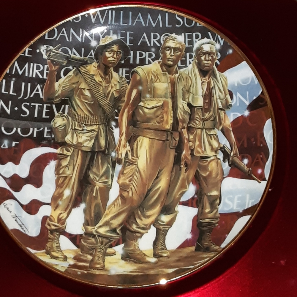 Plate, Vietnam Veteran's